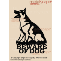 Beware of German Shepherd Dog